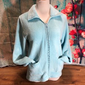 Mountain lake Fleece lightweight Lounge Jacket